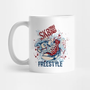 Urban freestyle skating Mug